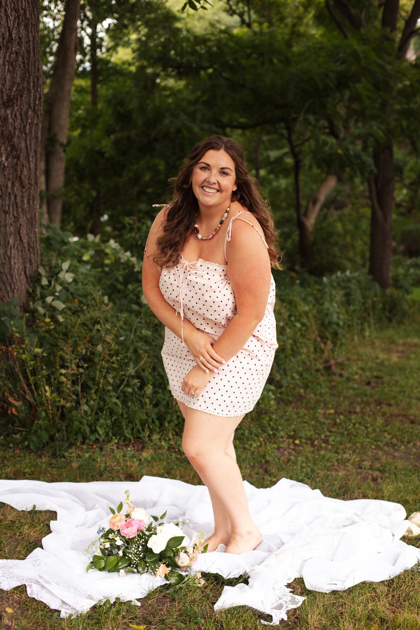 Simply Sweet Polka Dot Dress