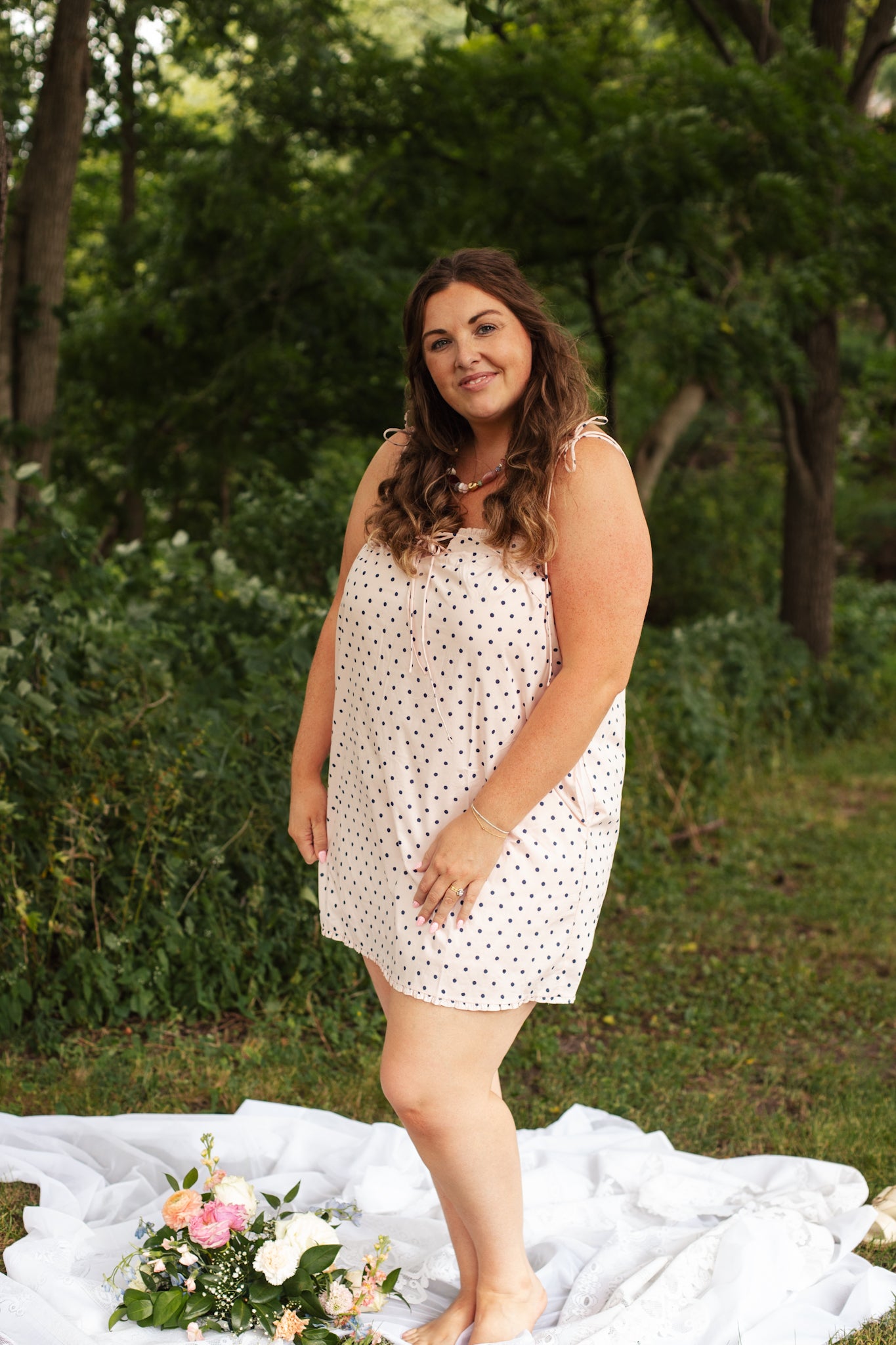 Simply Sweet Polka Dot Dress