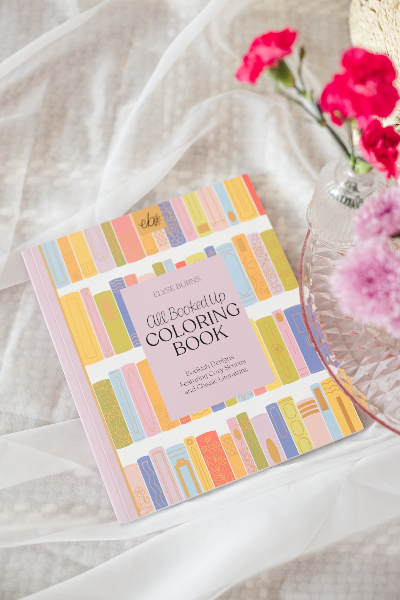 All Booked Up Coloring Book