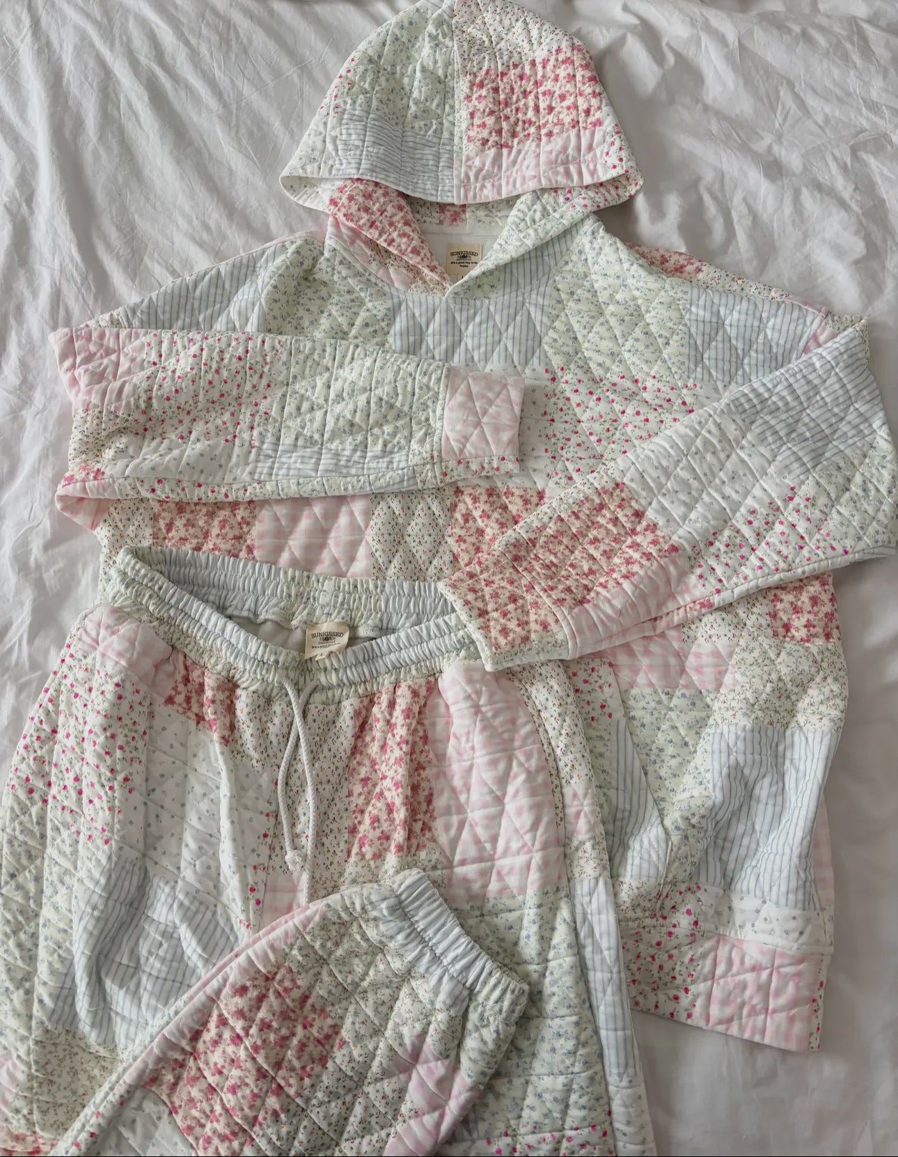 Wildflower Quilted Joggers