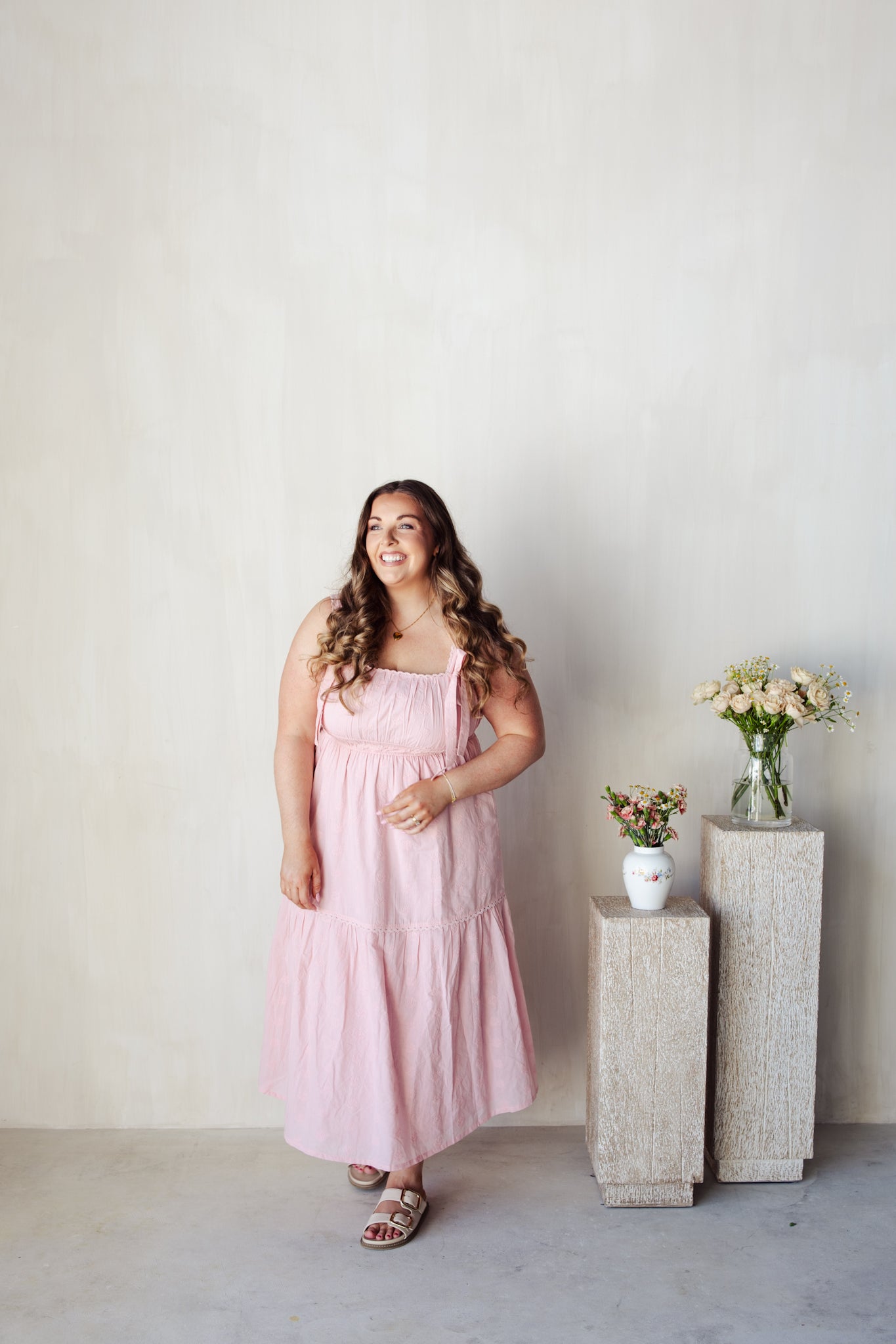 Blushing In Blooms Dress