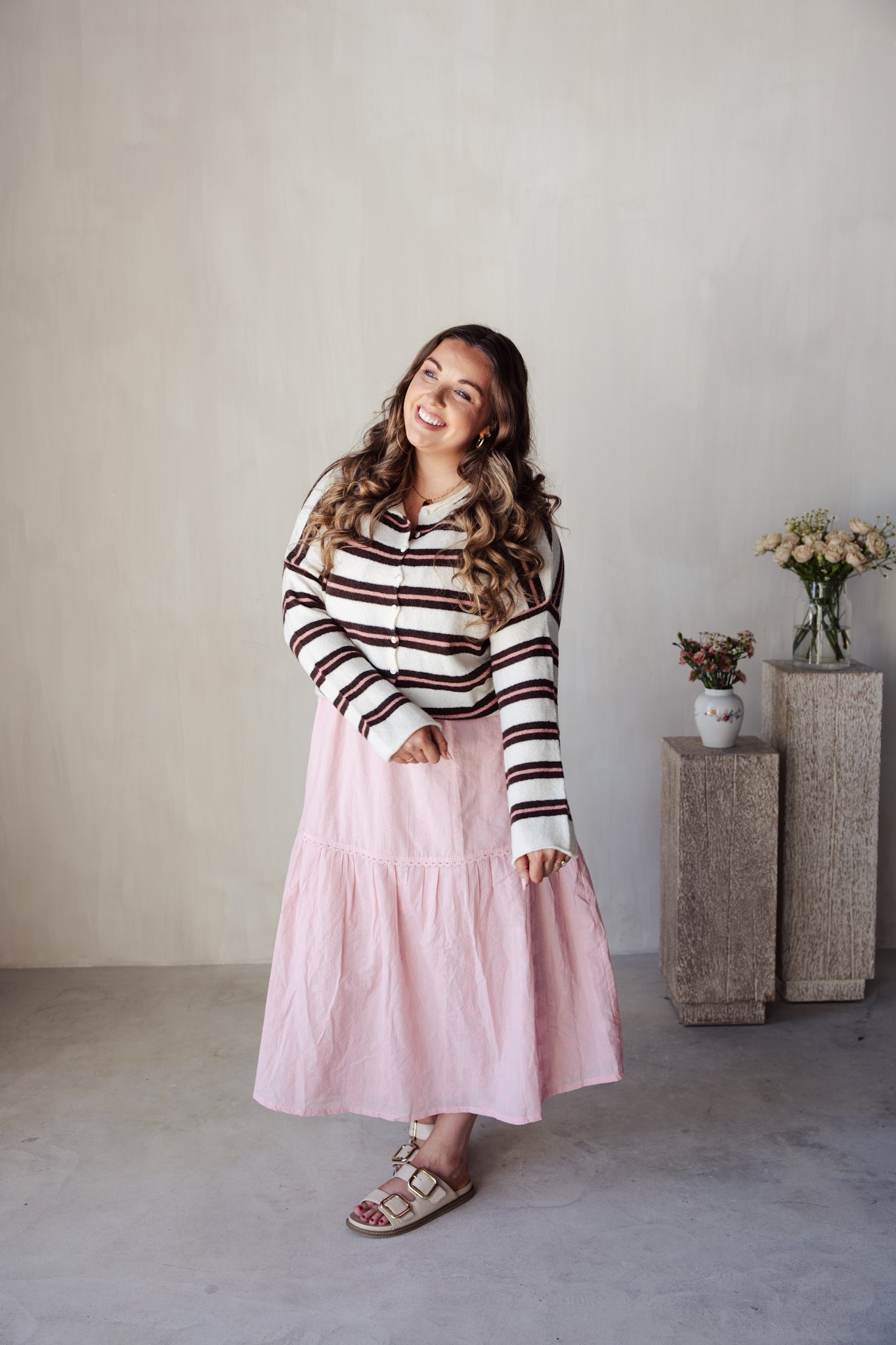 Strawberry Stripes Sweater