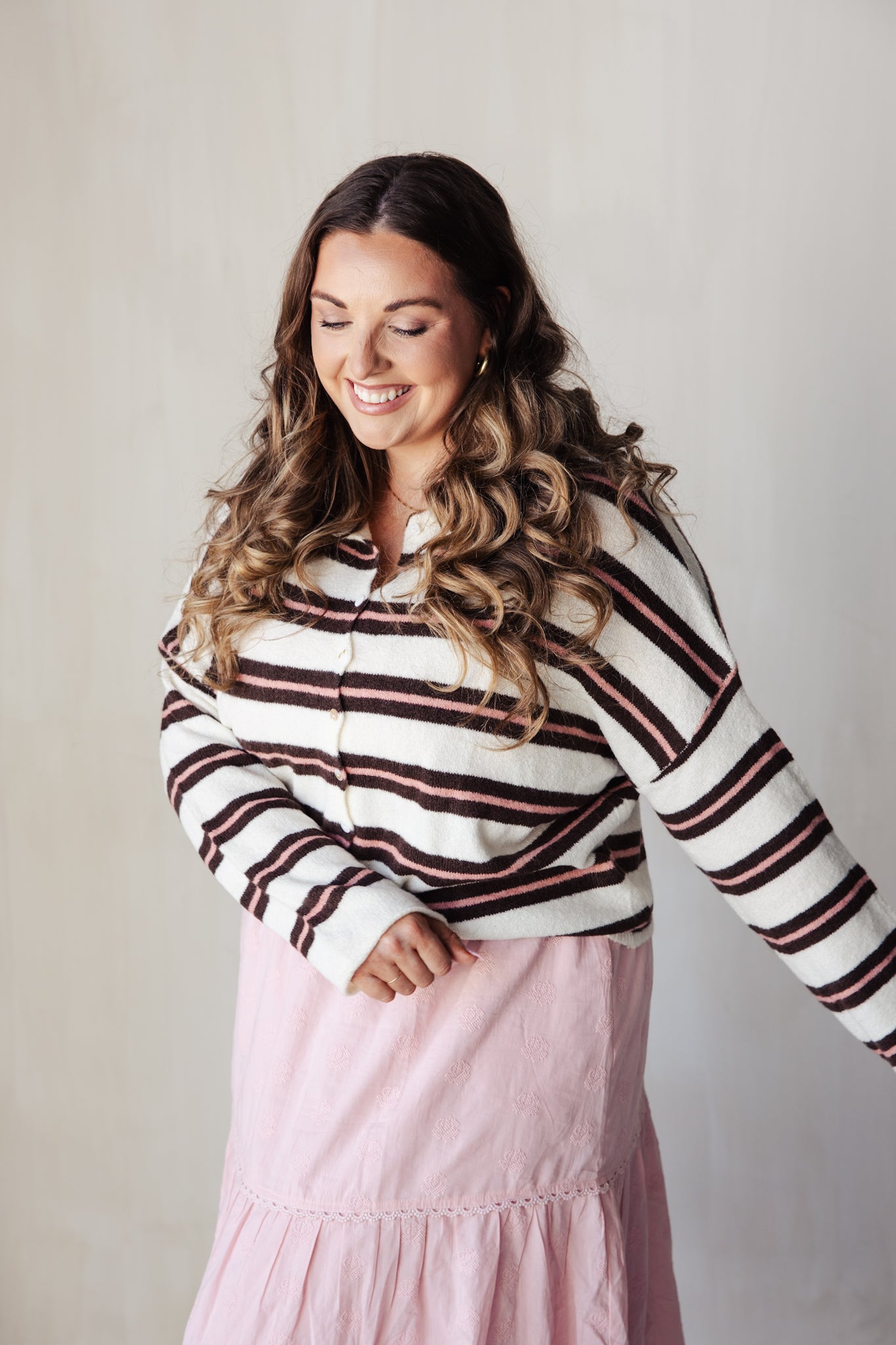 Strawberry Stripes Sweater