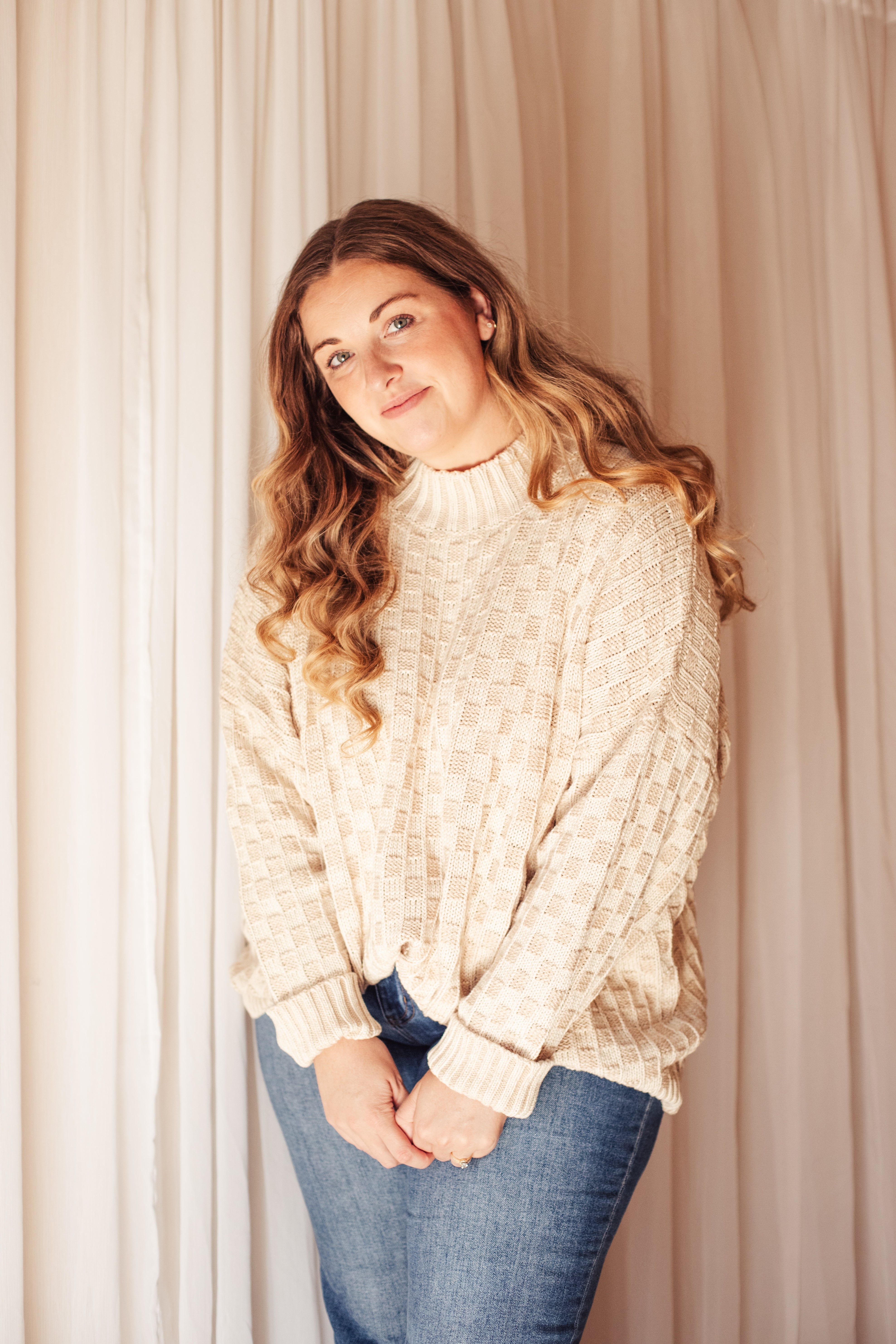 Sweet Cream Knit Sweater