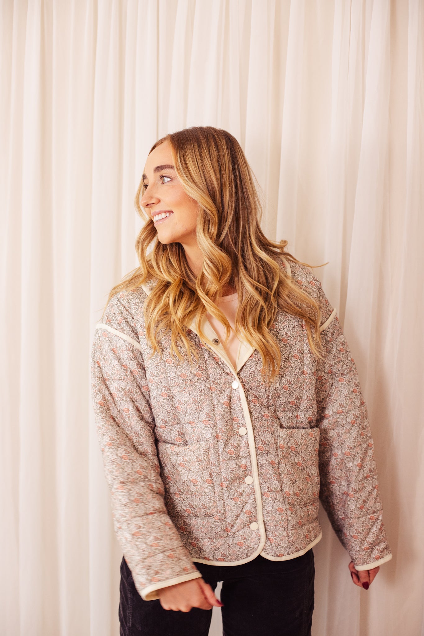 Blooming Quilted Jacket