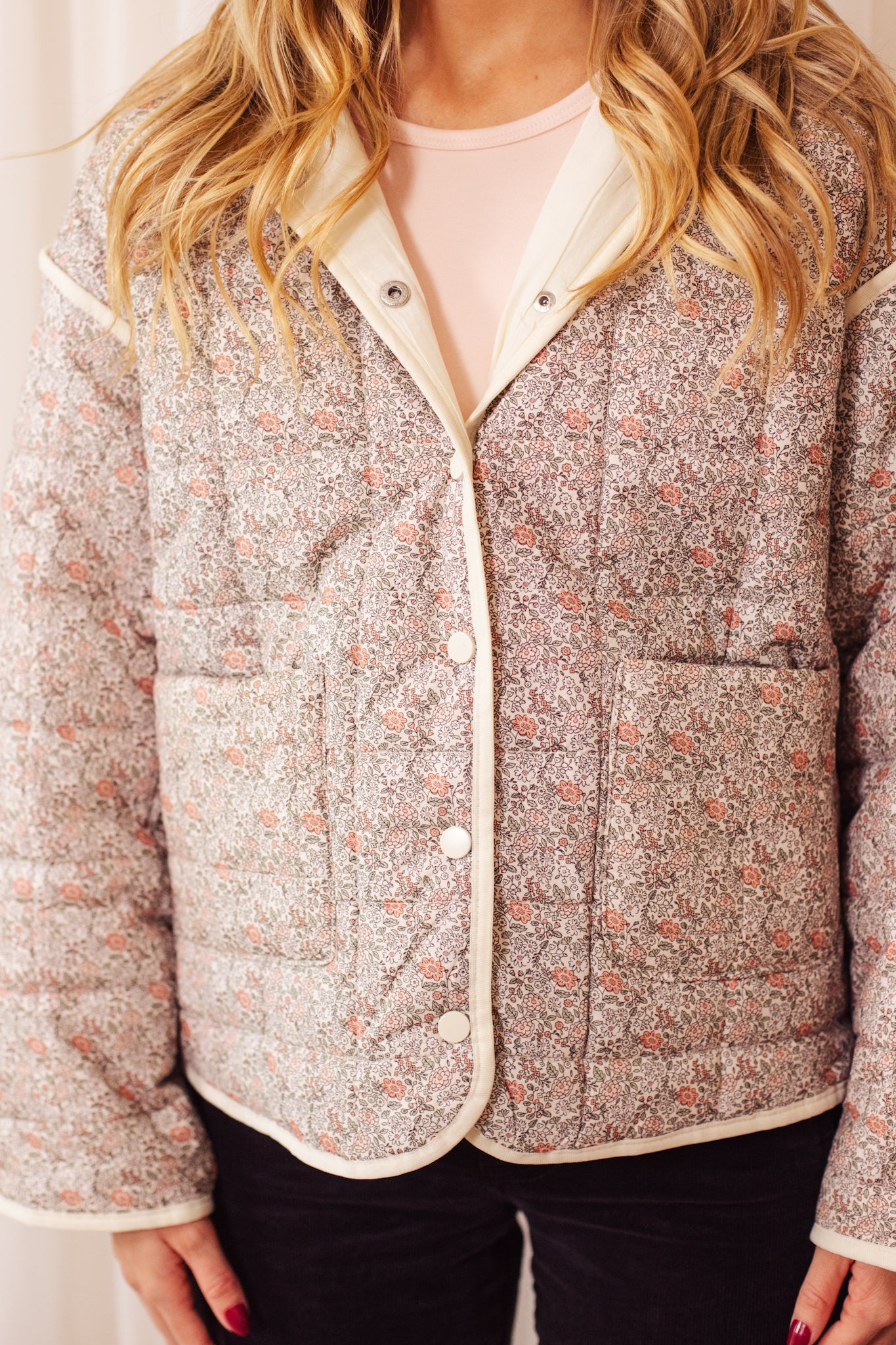 Blooming Quilted Jacket