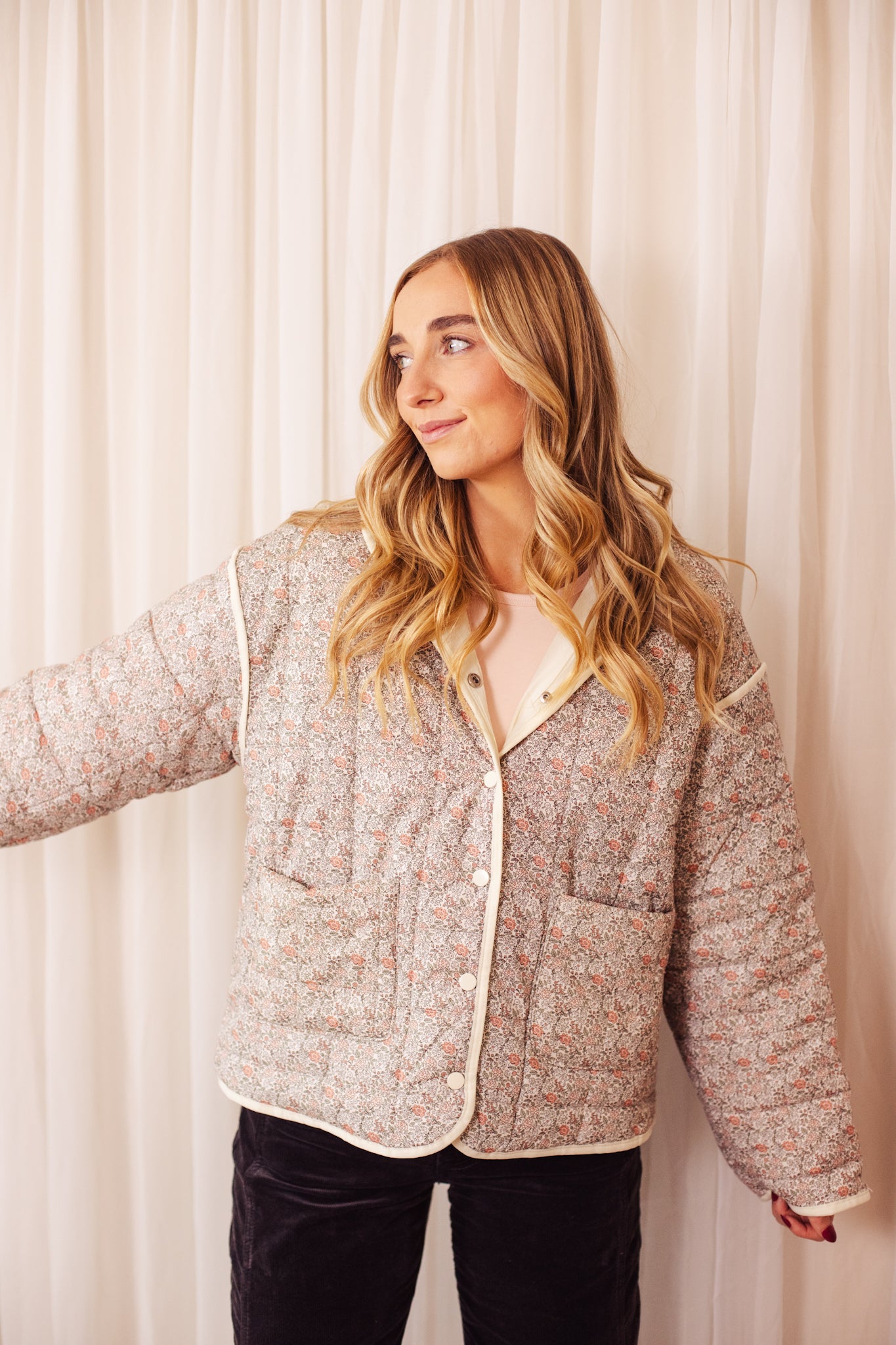 Blooming Quilted Jacket