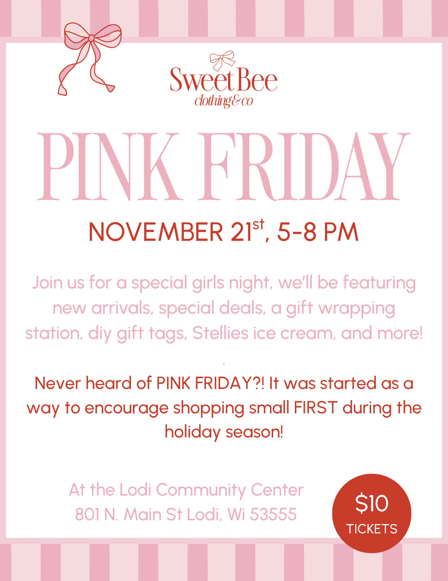 PINK FRIDAY EVENT