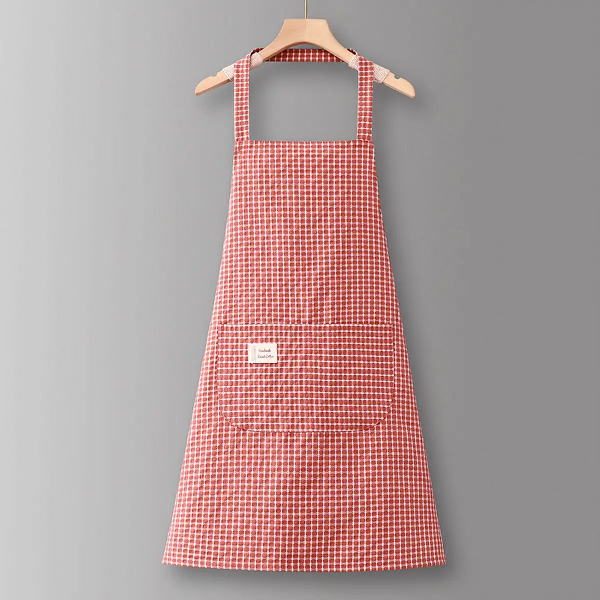 Red Checkered Apron