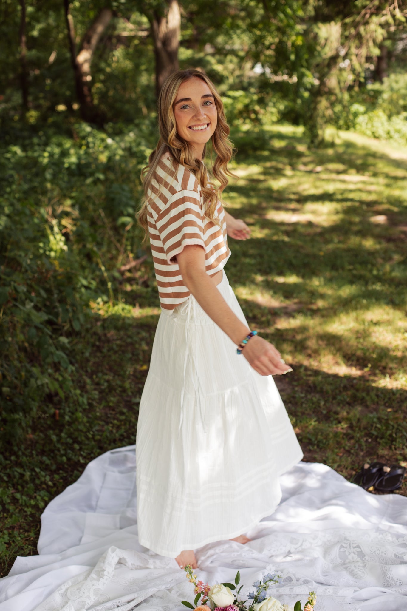 Cloud Nine Maxi Skirt