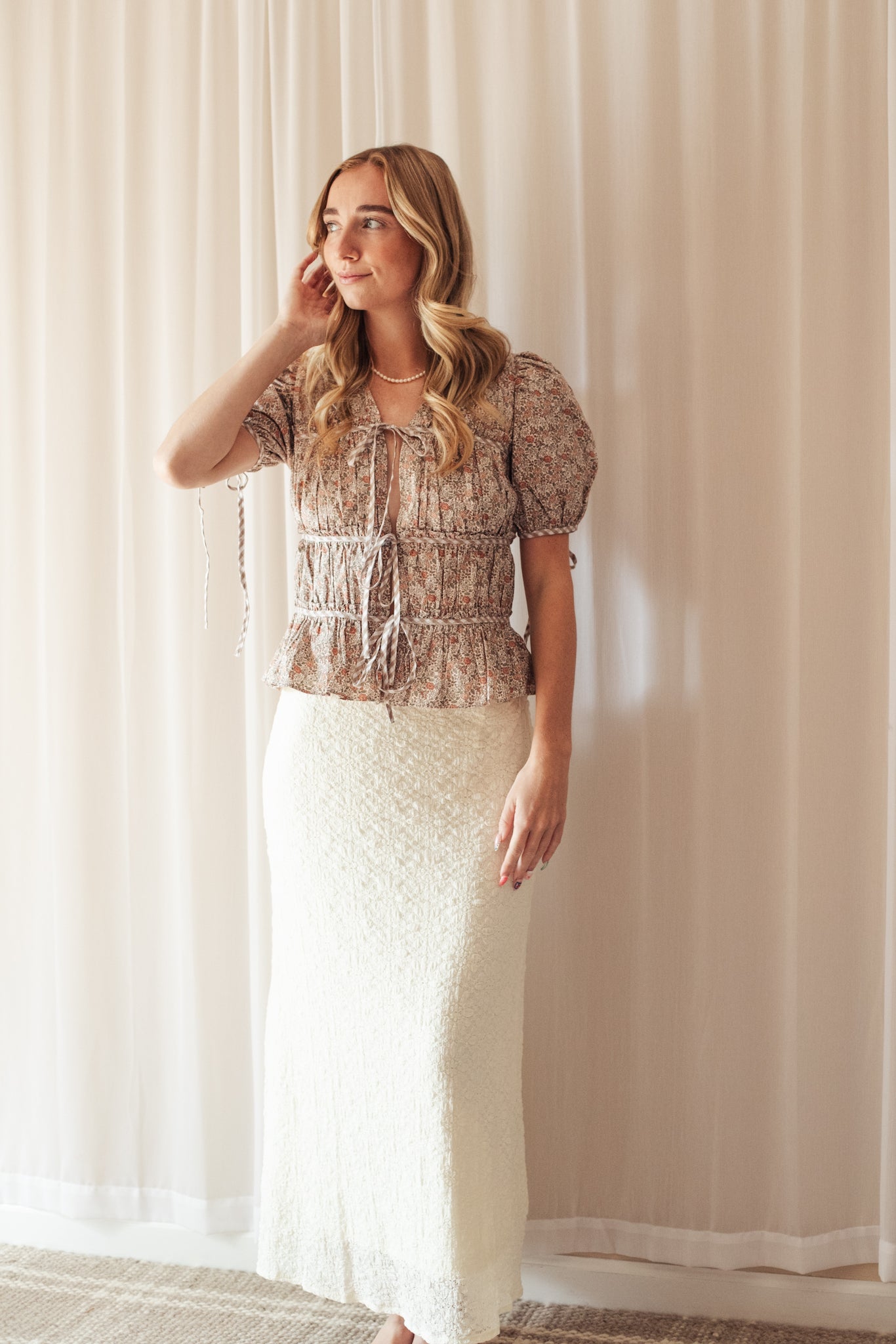 Vanilla Bloom Skirt