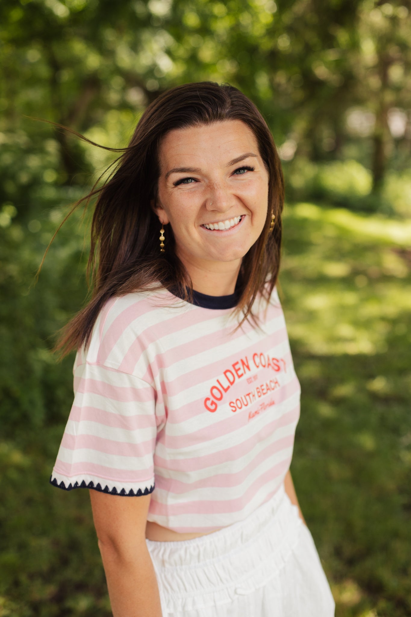Golden Coast Tee - Pink
