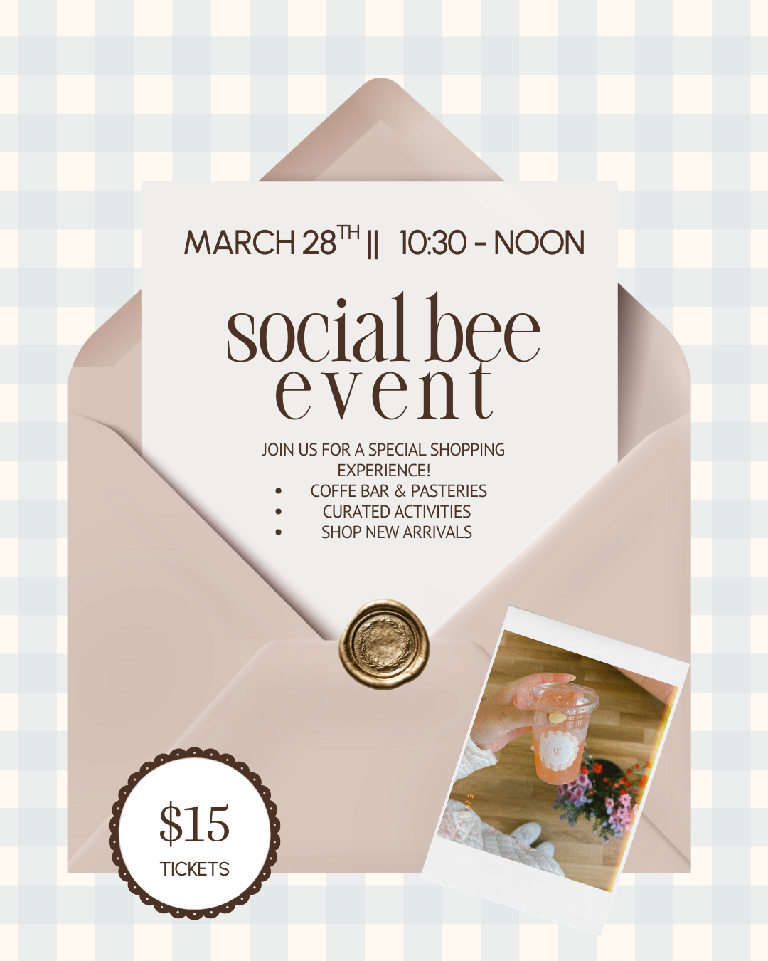 Social Bee Event (March 28th)