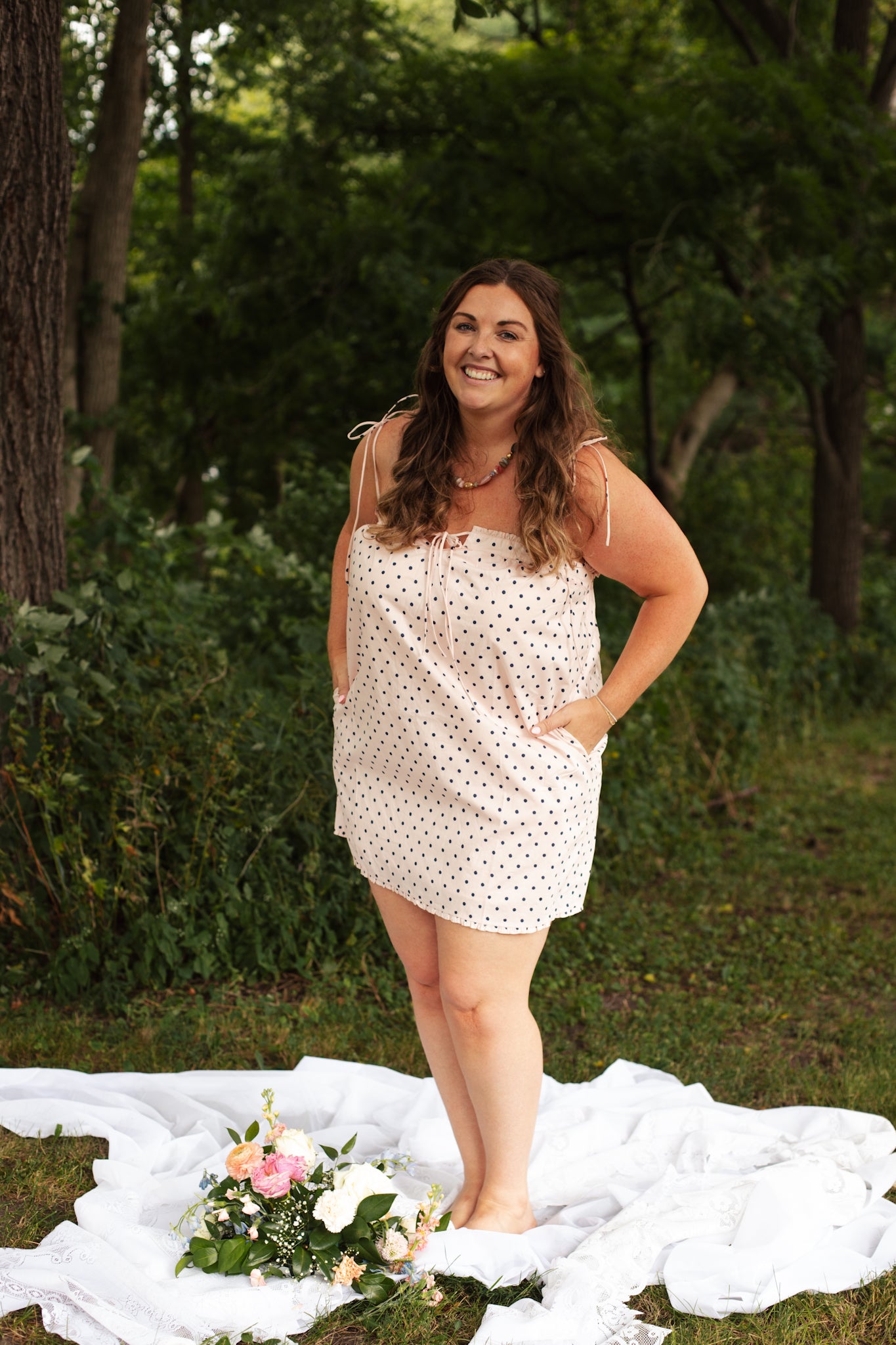 Simply Sweet Polka Dot Dress