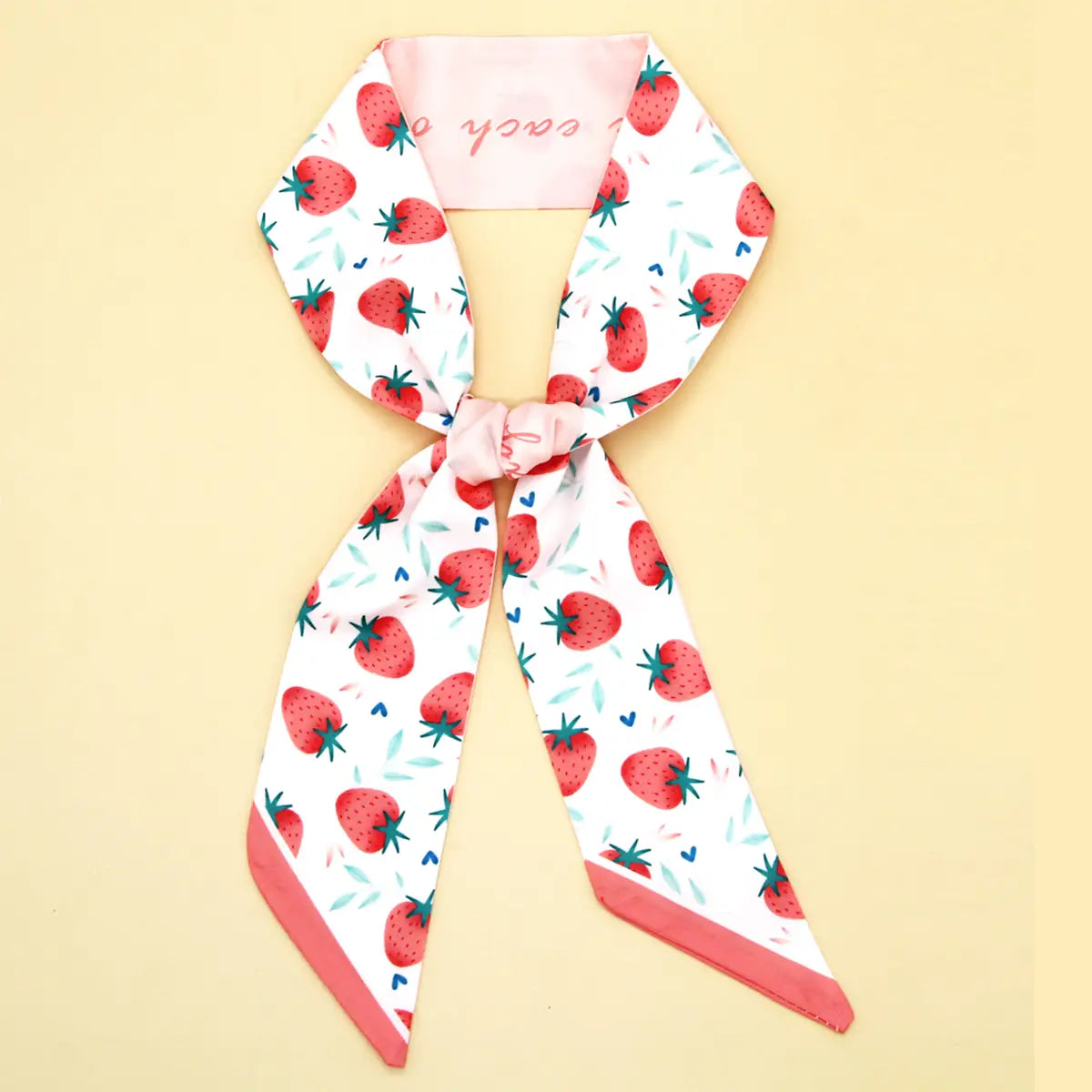 Strawberry Bag Scarf