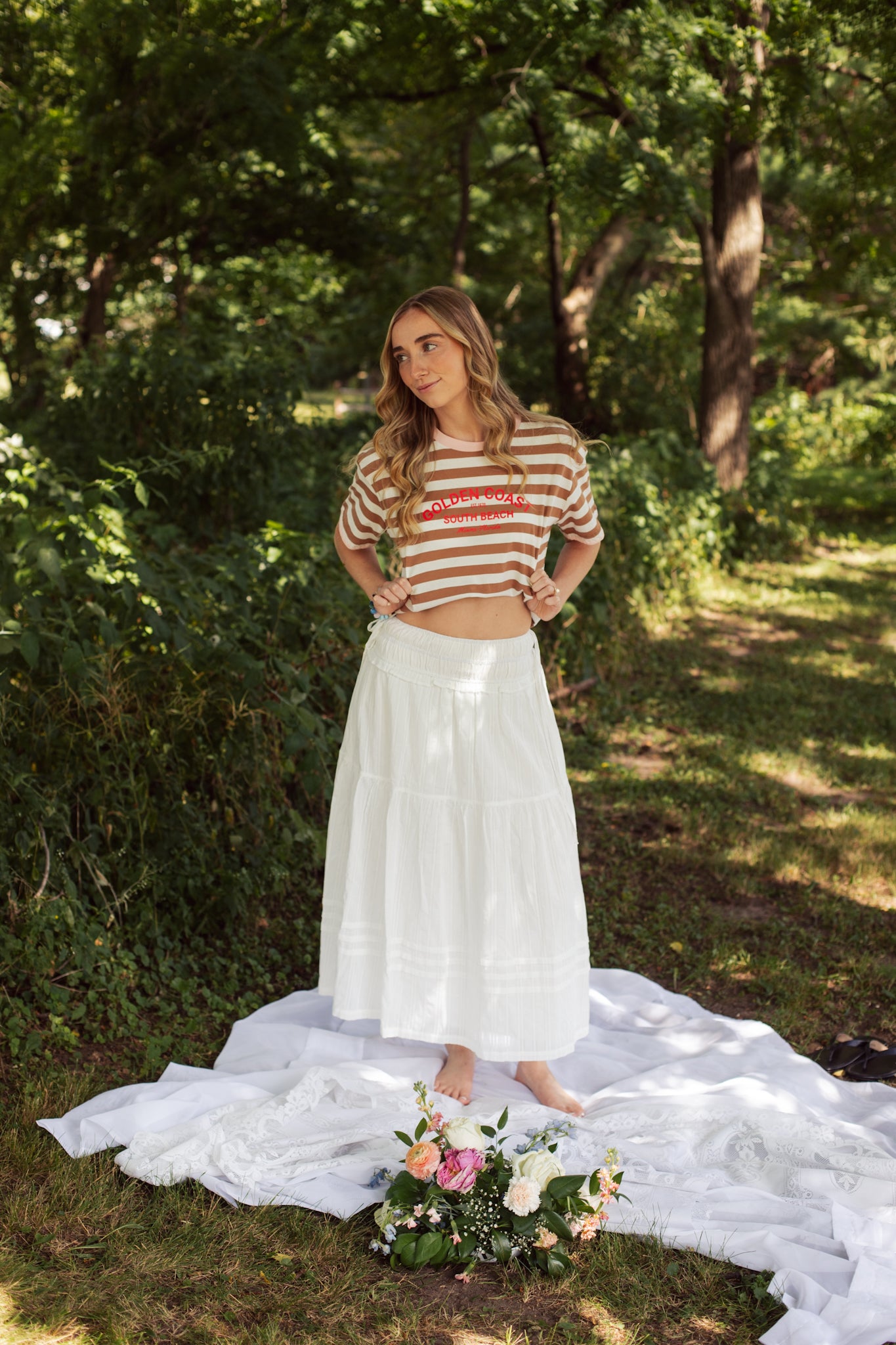 Golden Coast Tee - Tan