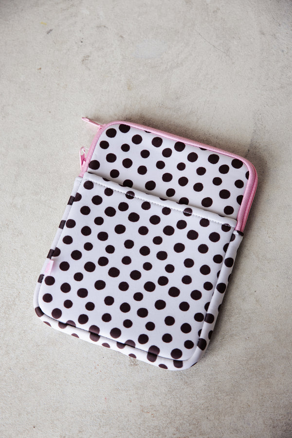 Polka Dot Kindle Sleeve