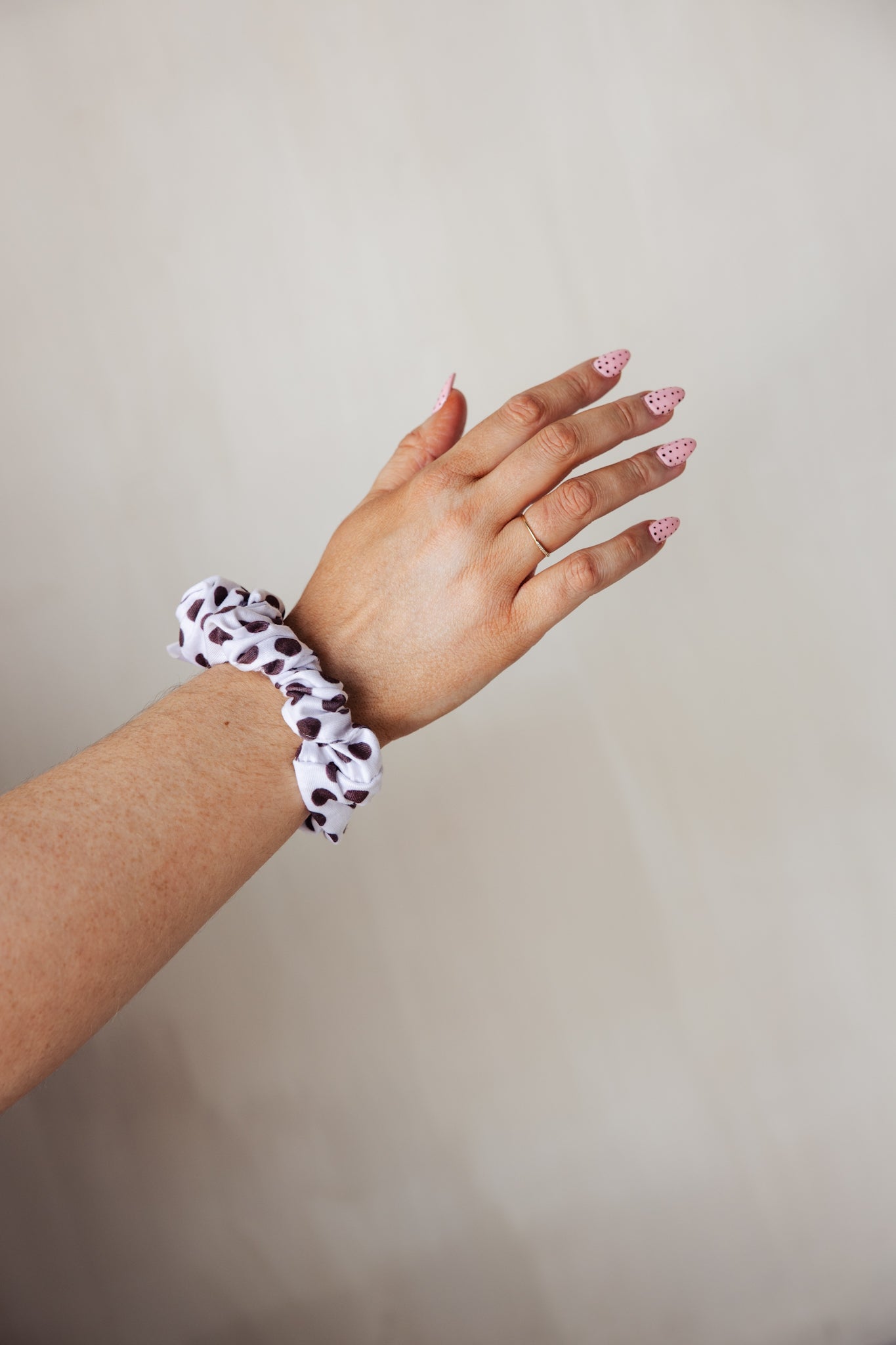Polka Dot Scrunchie