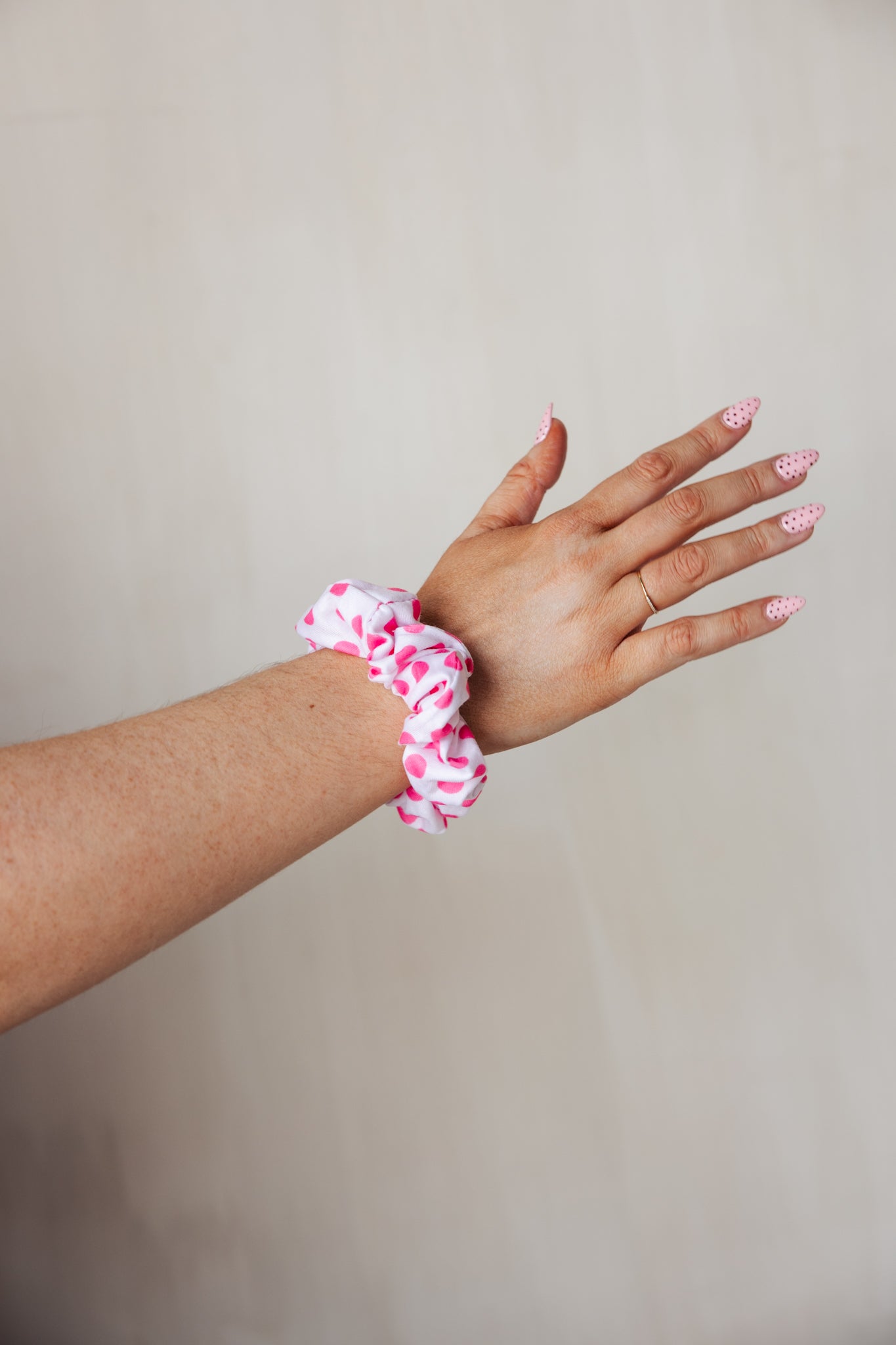 Polka Dot Scrunchie