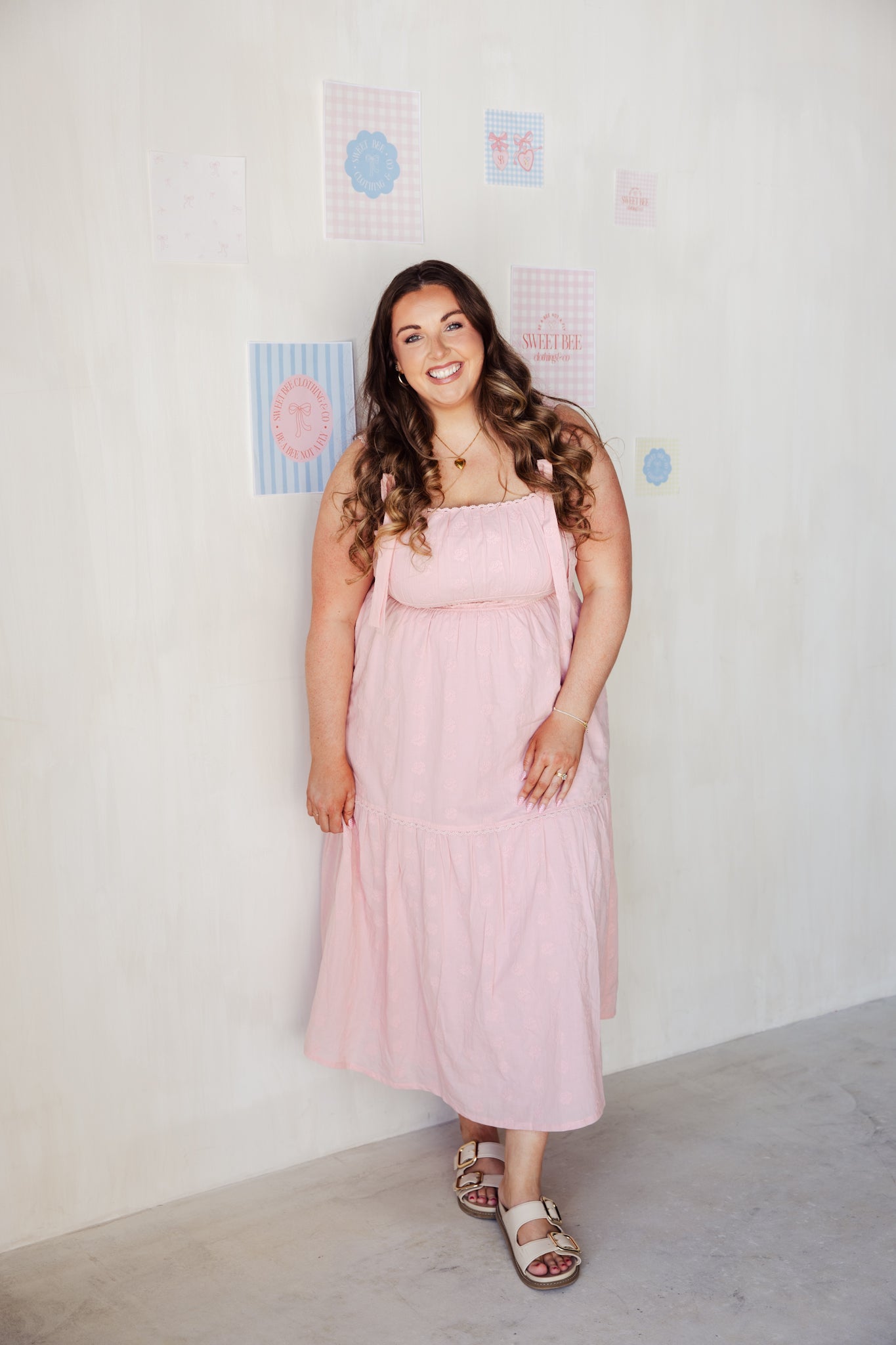 Blushing In Blooms Dress