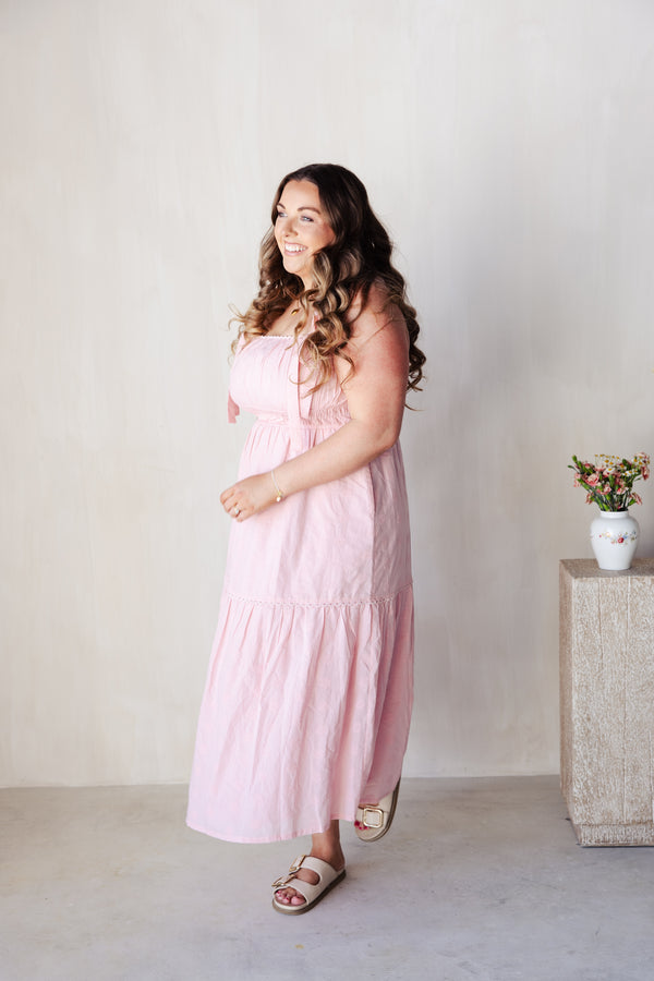 Blushing In Blooms Dress