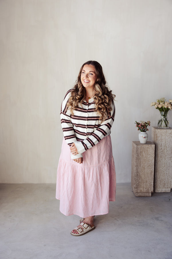Strawberry Stripes Sweater