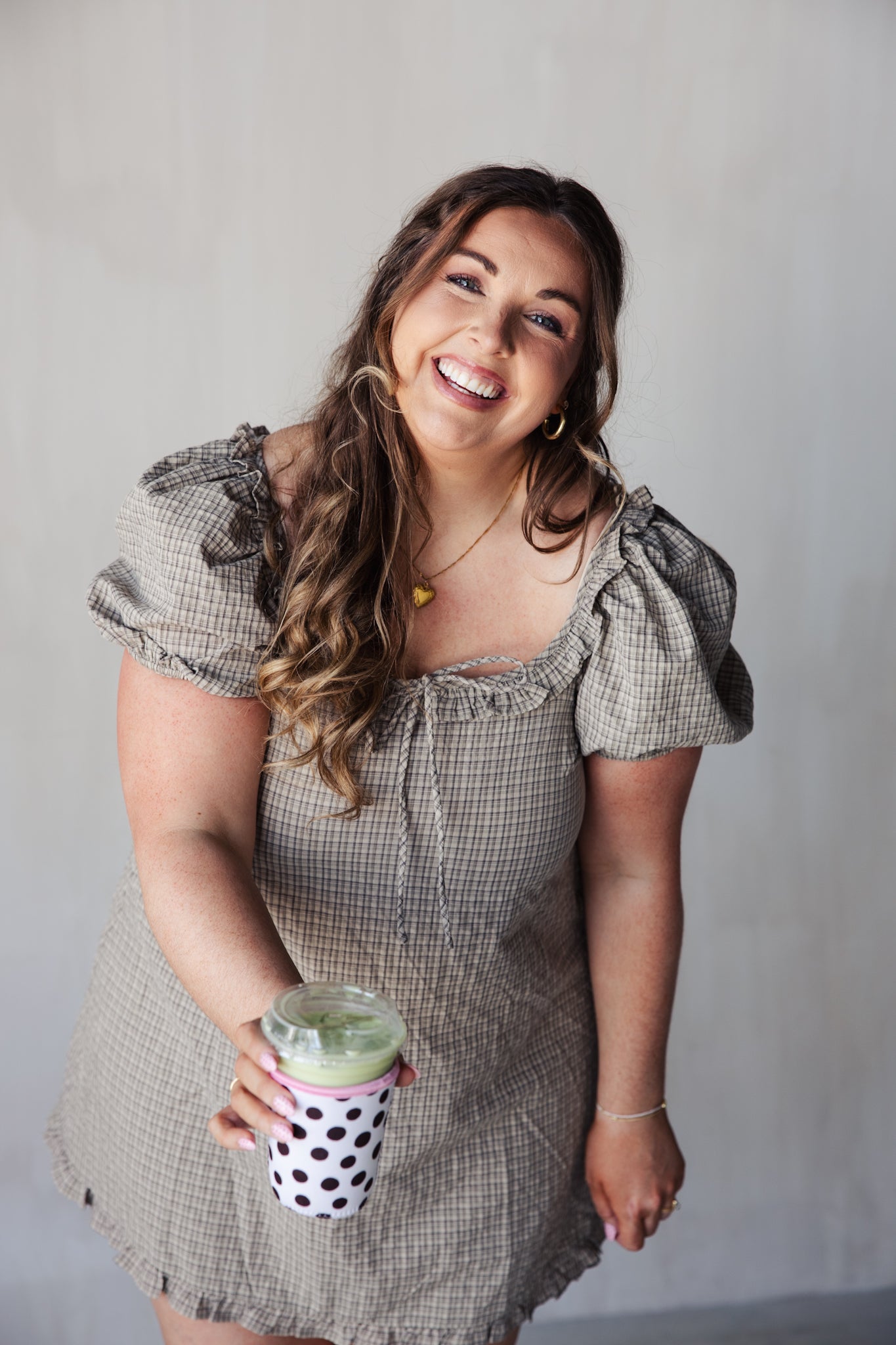 Polka Dot Coffee Sleeve
