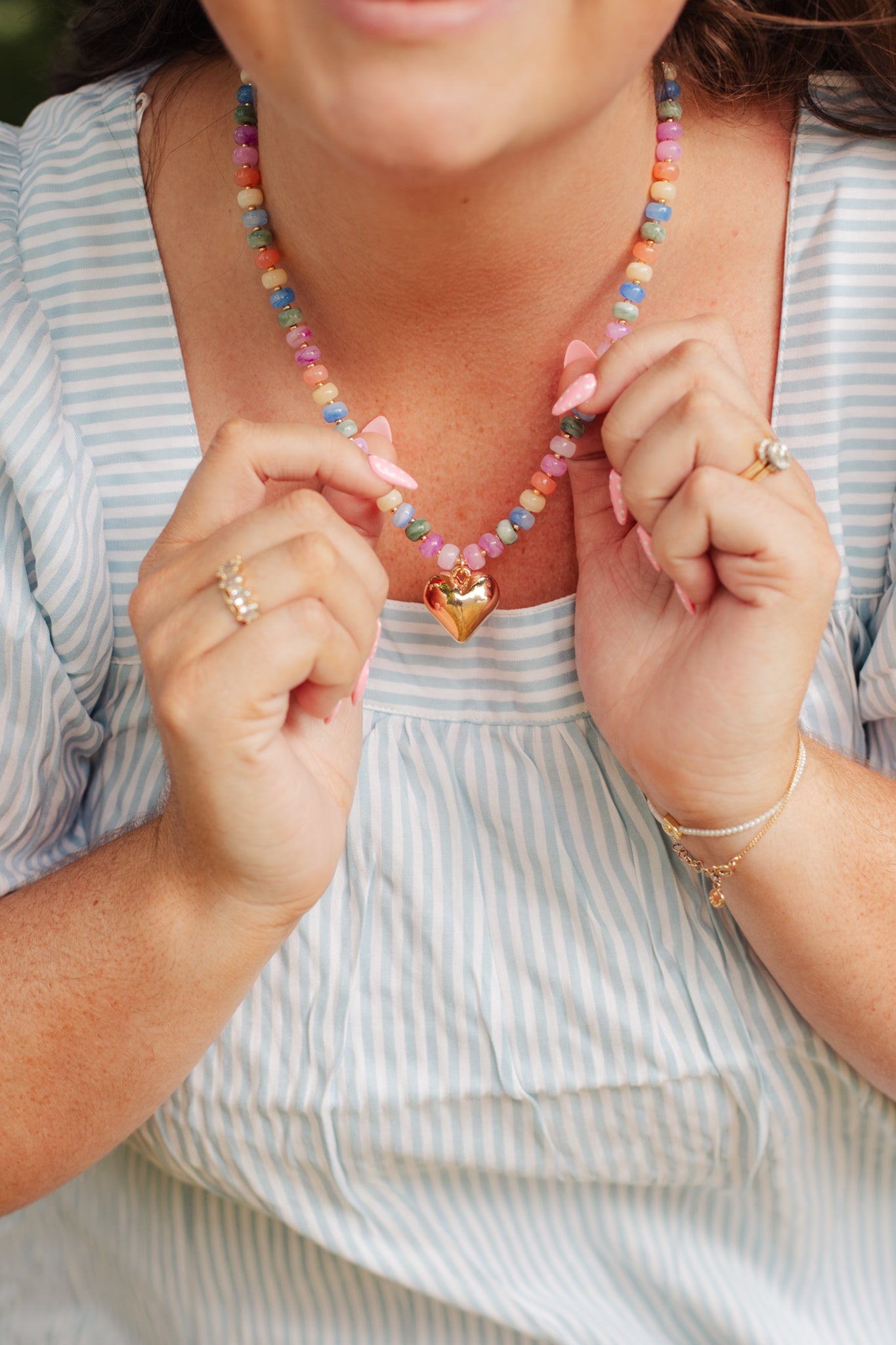 Golden Heart Necklace