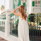 Santorini White Dress