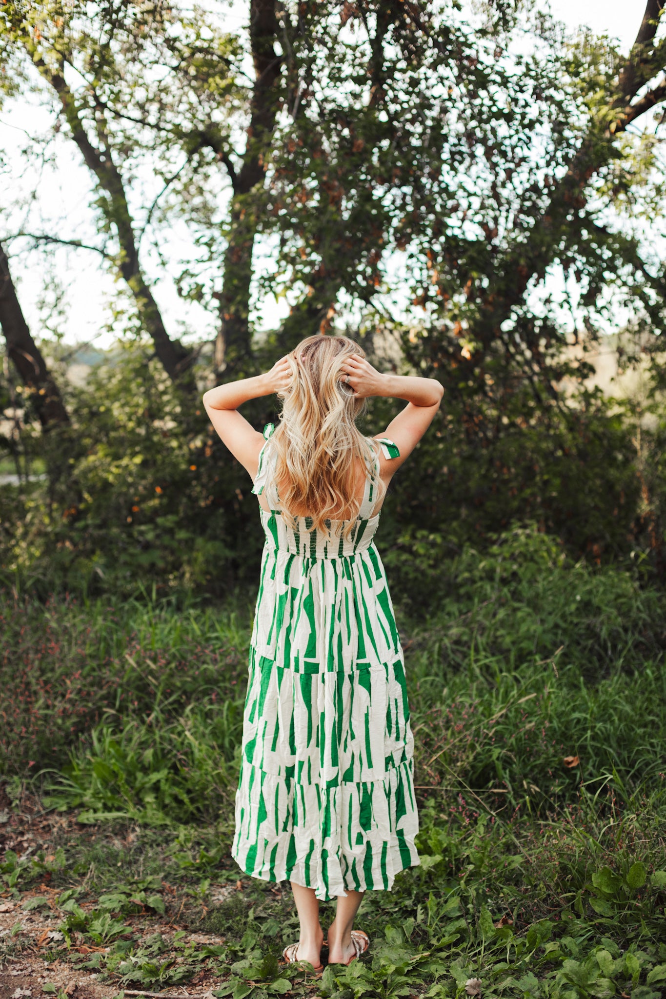 Going Places Green Dress