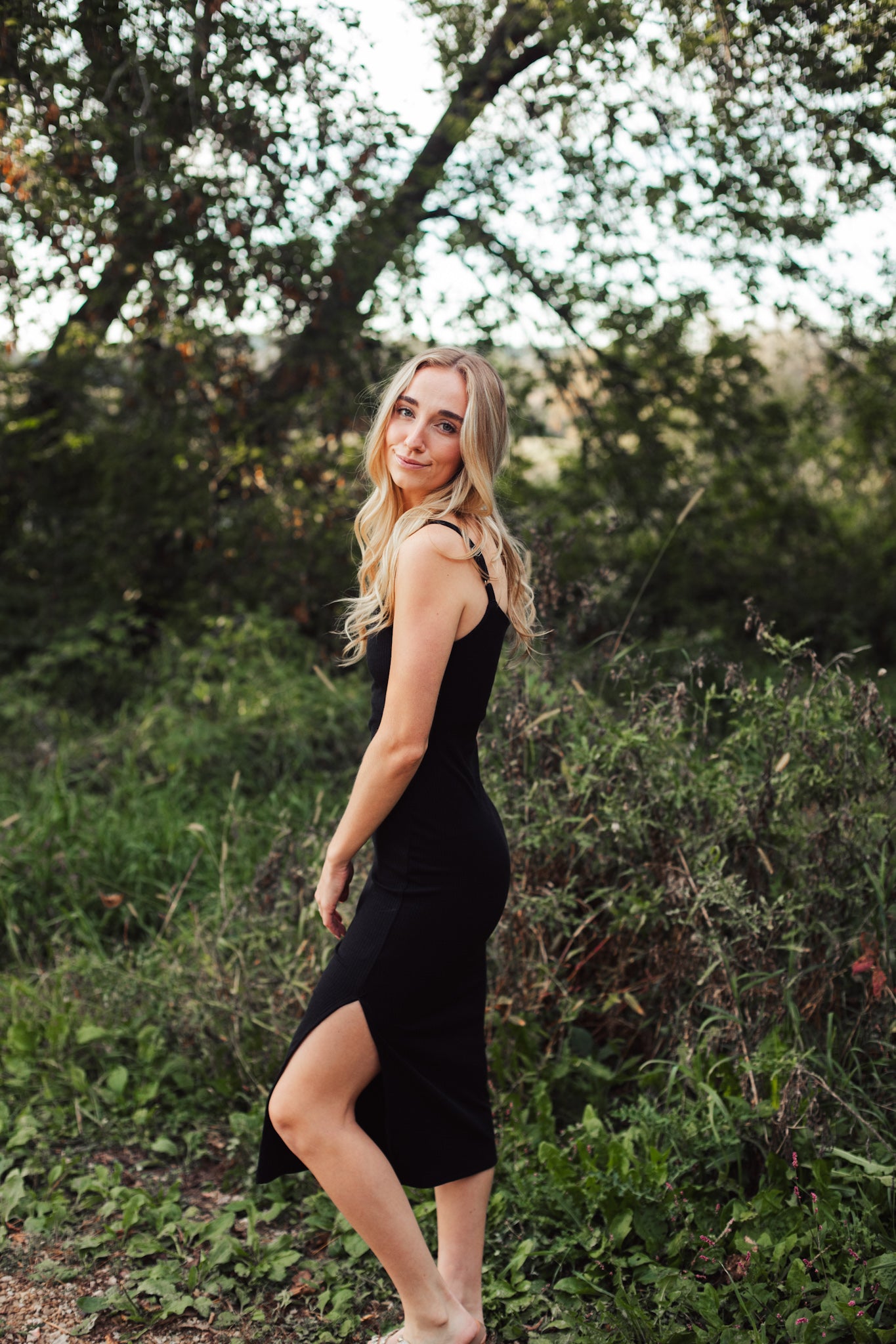 Anything But Basic Dress - Black