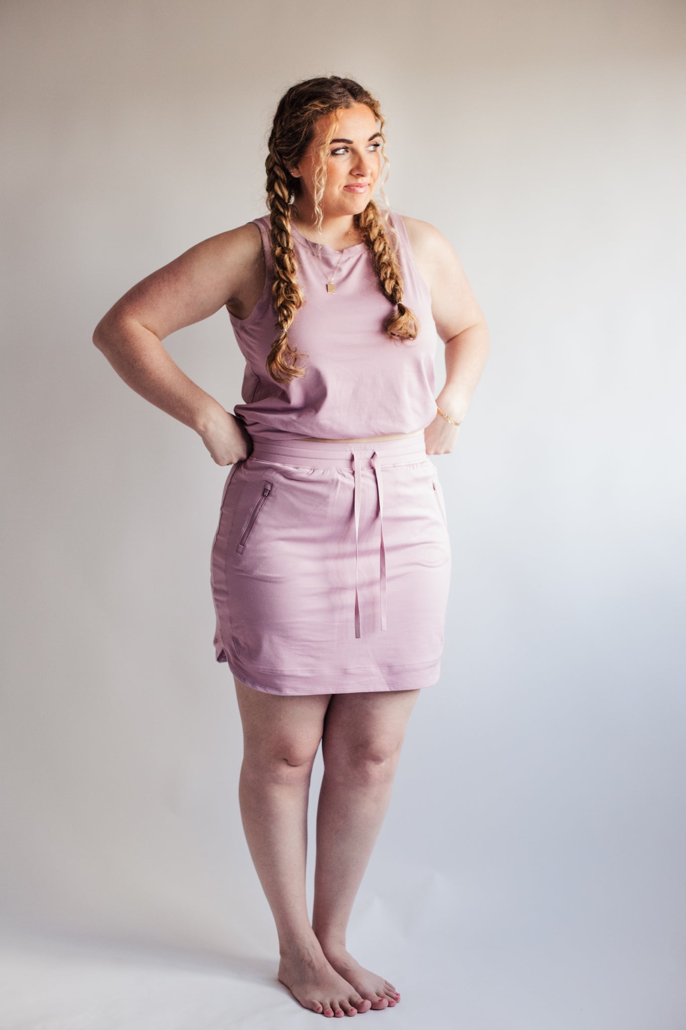Cozy All Day Top - Violet