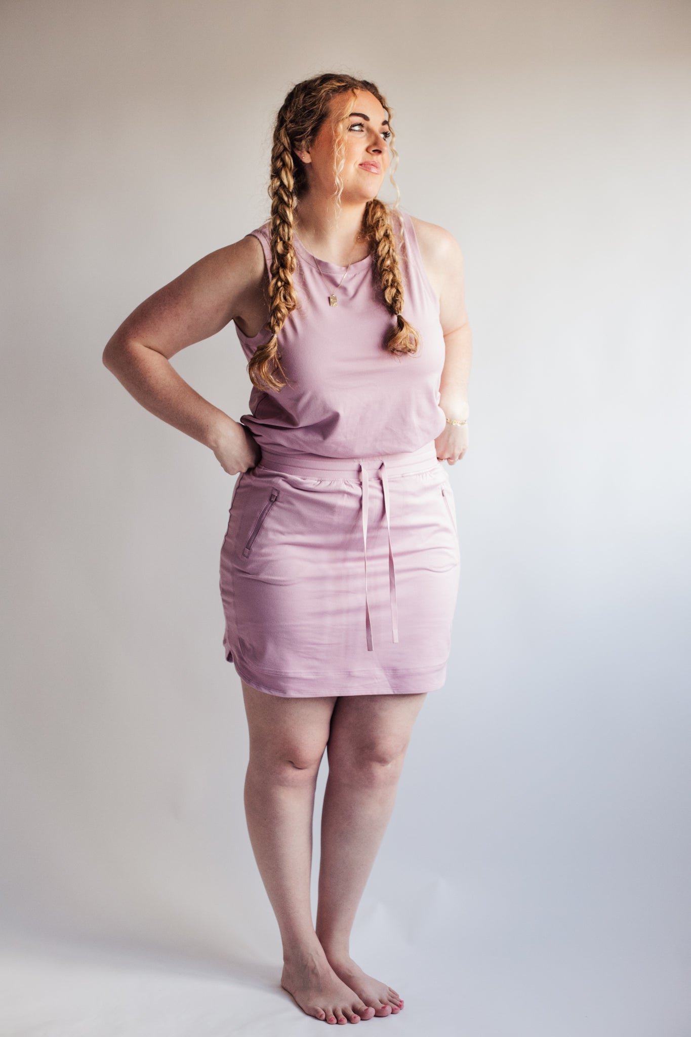 Cozy All Day Top - Violet