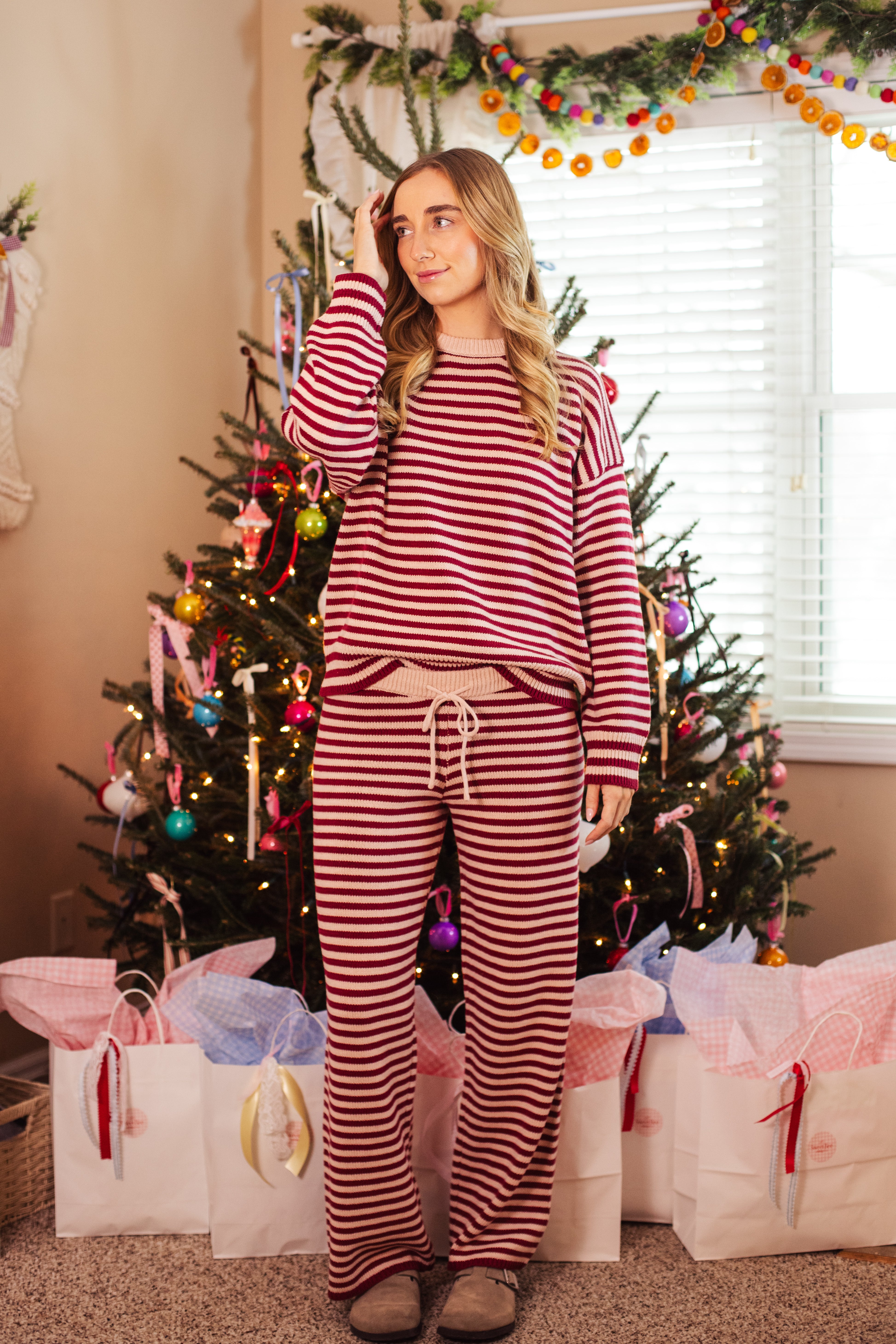 Candy Cane Lounge set