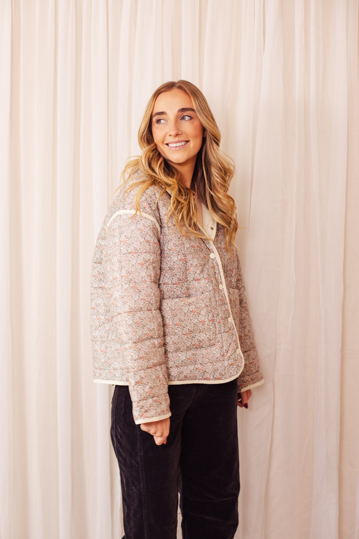 Blooming Quilted Jacket