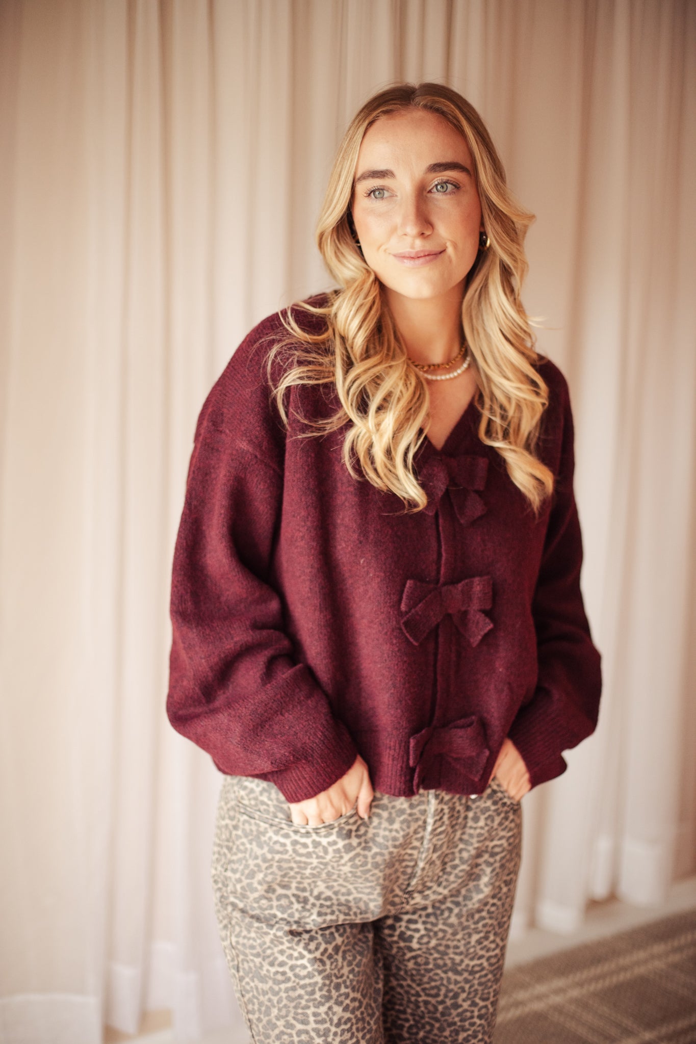 Cranberry Cottage Sweater