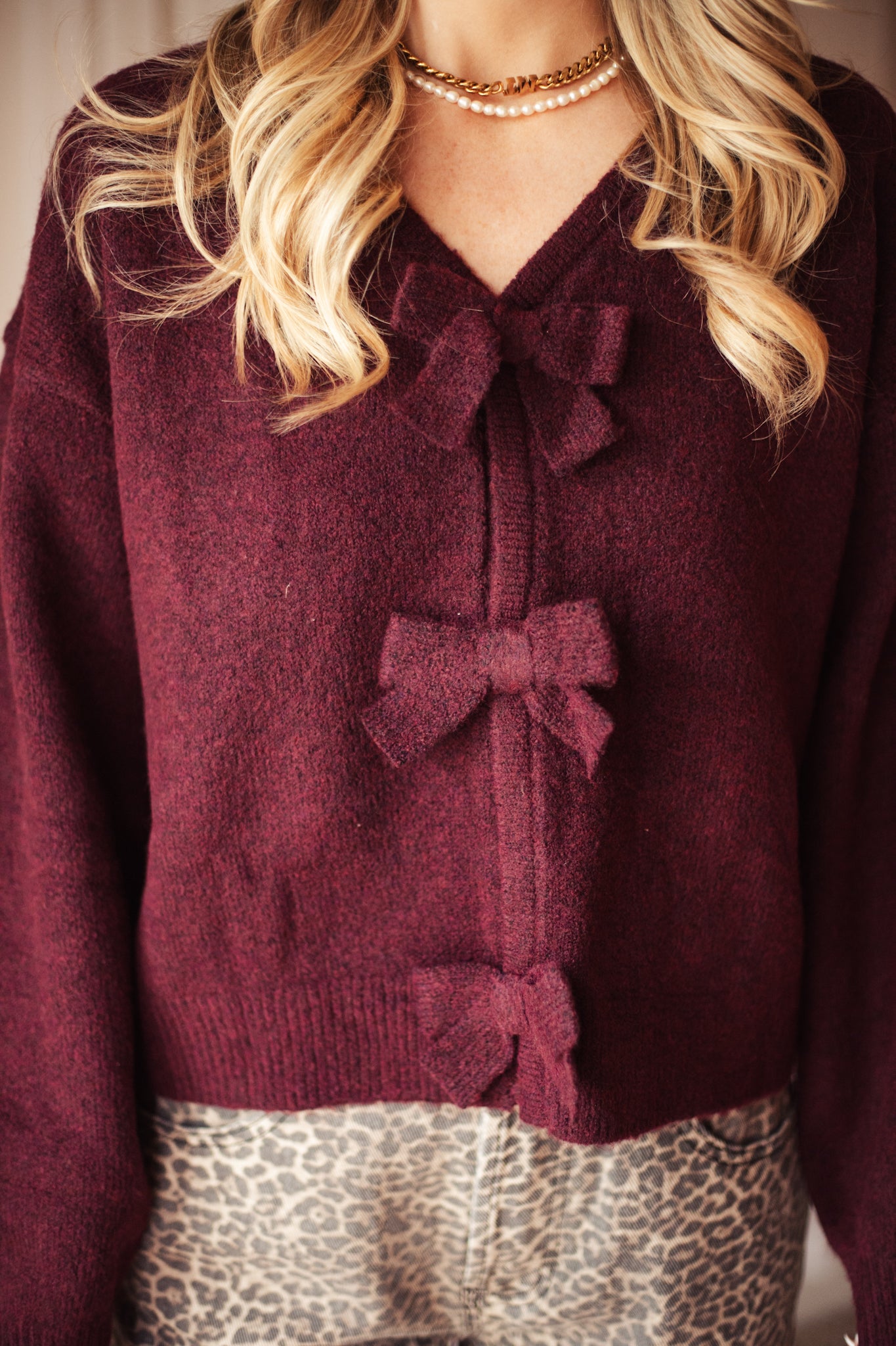 Cranberry Cottage Sweater