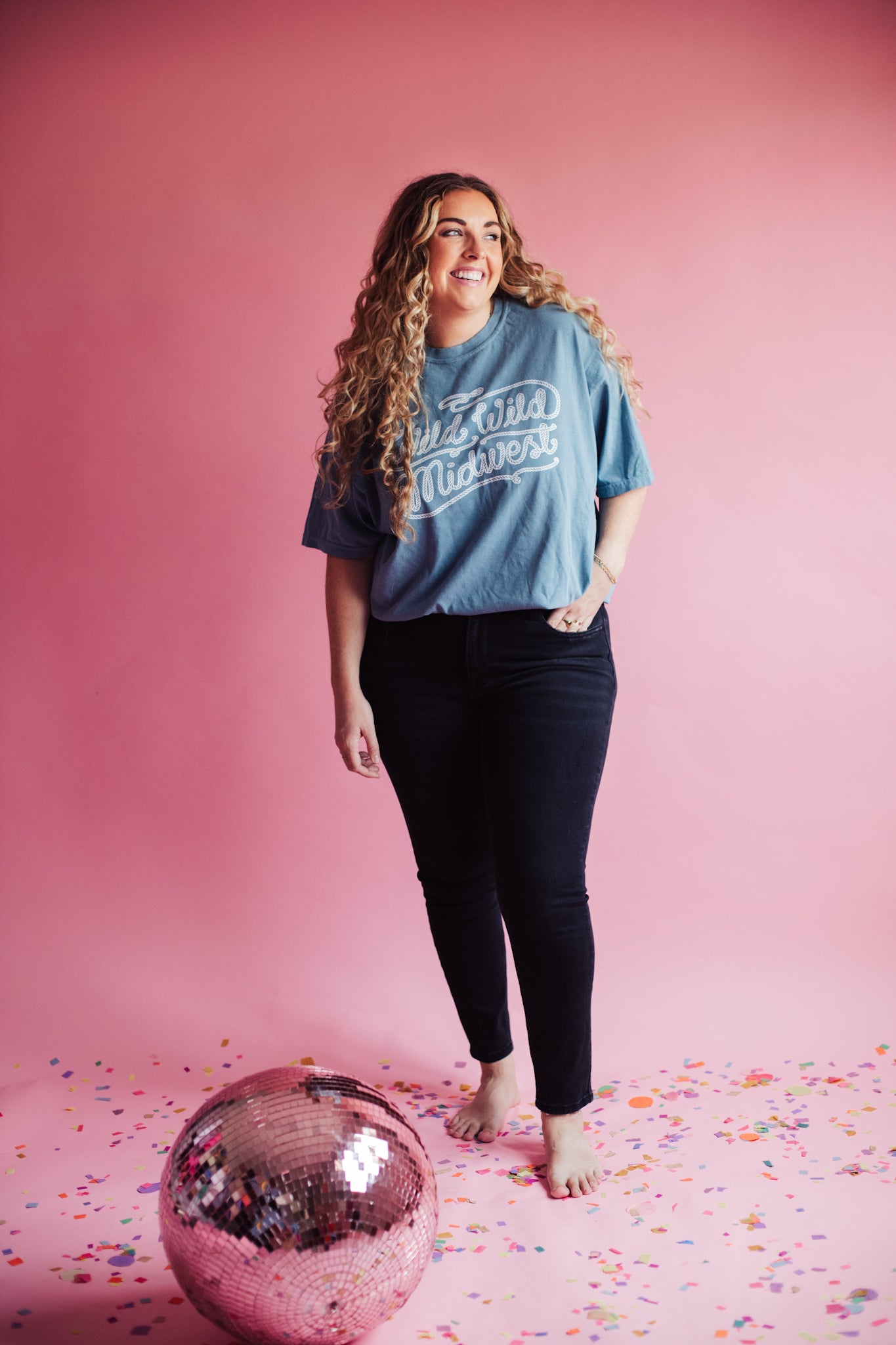 Wild Wild Midwest Oversized Graphic T