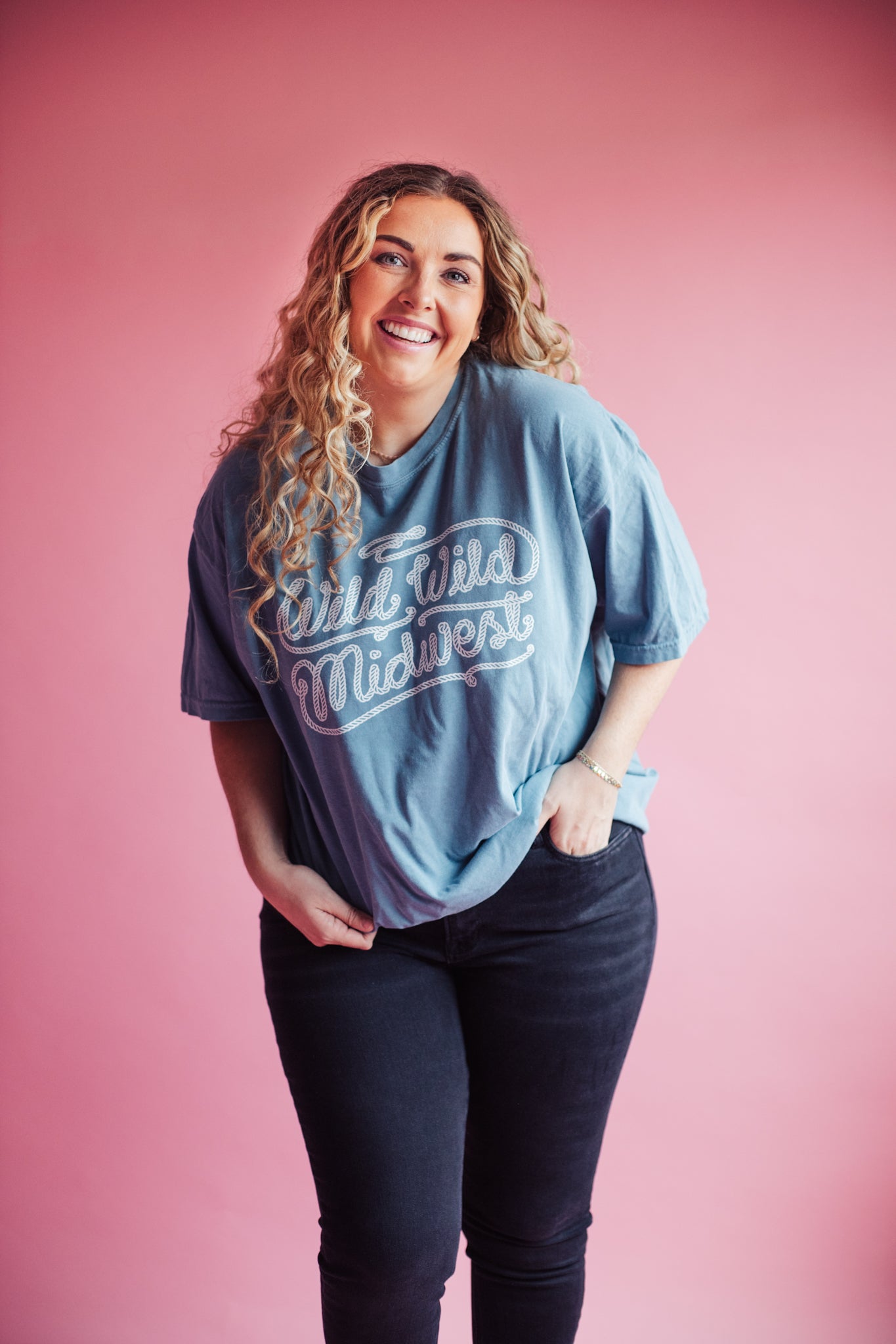 Wild Wild Midwest Oversized Graphic T