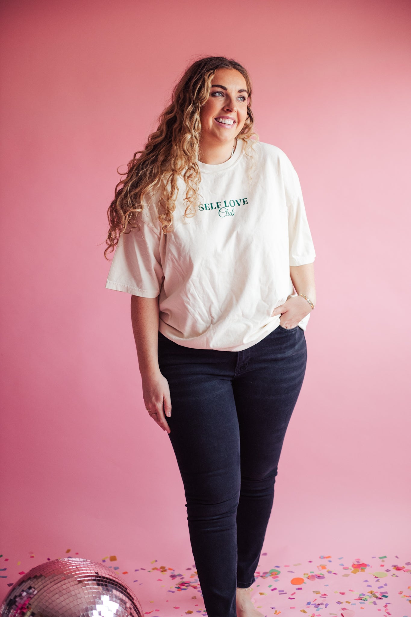Self Love Oversized Graphic T