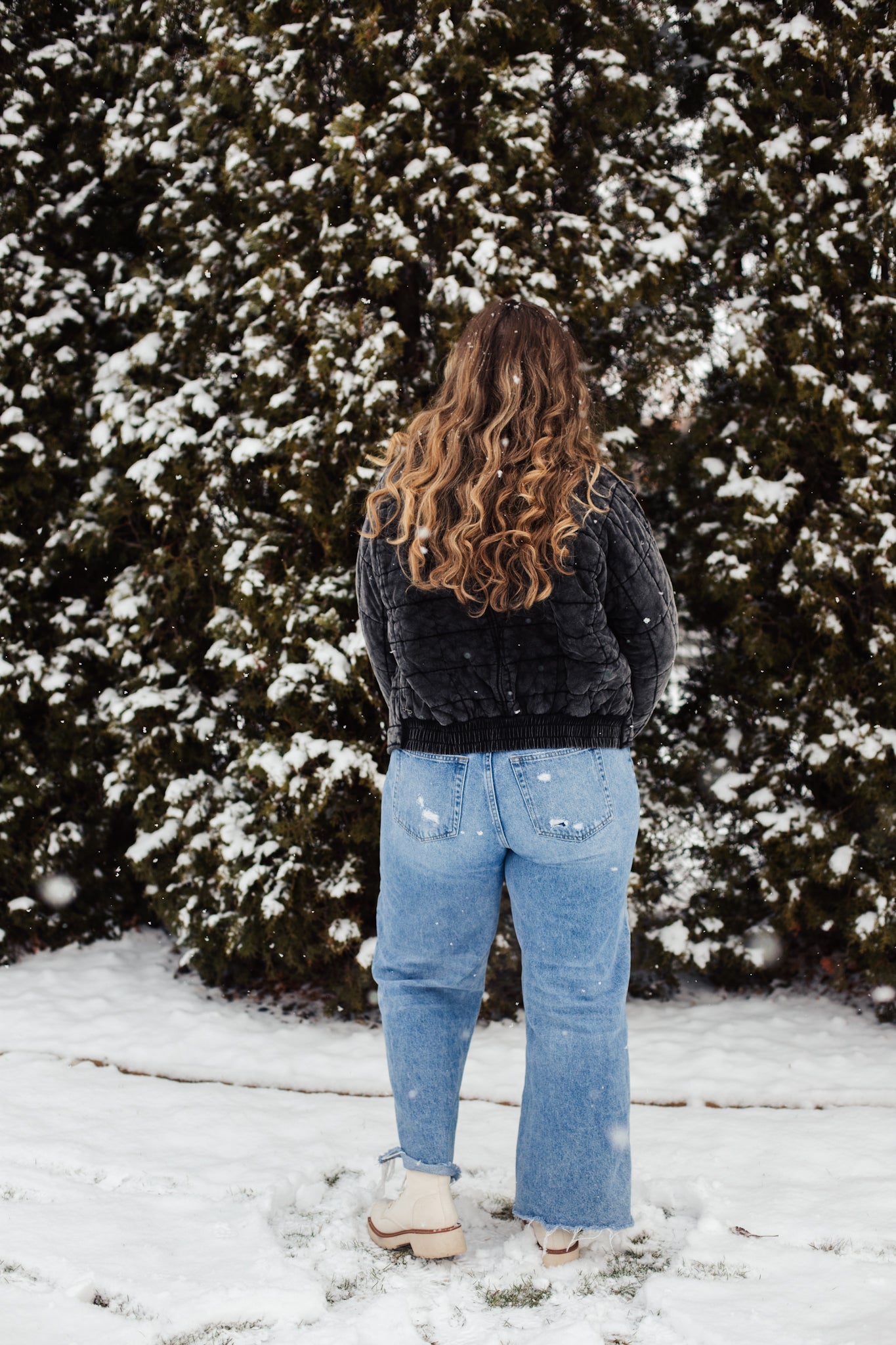 The Sue Quilted Jacket - Black